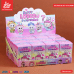 ⁦1Pc Secret Blind Box Silicone Keychain - Labubu⁩ - الصورة ⁦2⁩