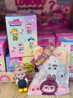 ⁦1Pc Secret Blind Box Silicone Keychain - Labubu⁩ - الصورة ⁦12⁩