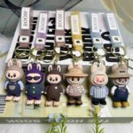 1Pc Secret Blind Box Silicone Keychain - Labubu