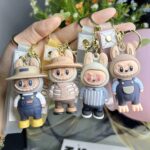⁦1Pc Secret Blind Box Silicone Keychain - Labubu⁩ - الصورة ⁦4⁩