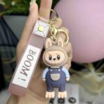 ⁦1Pc Secret Blind Box Silicone Keychain - Labubu⁩ - الصورة ⁦8⁩